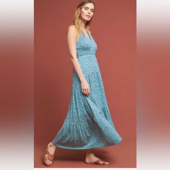 Anthropologie Maeve Halter Maxi dress, Large - Picture 6 of 6